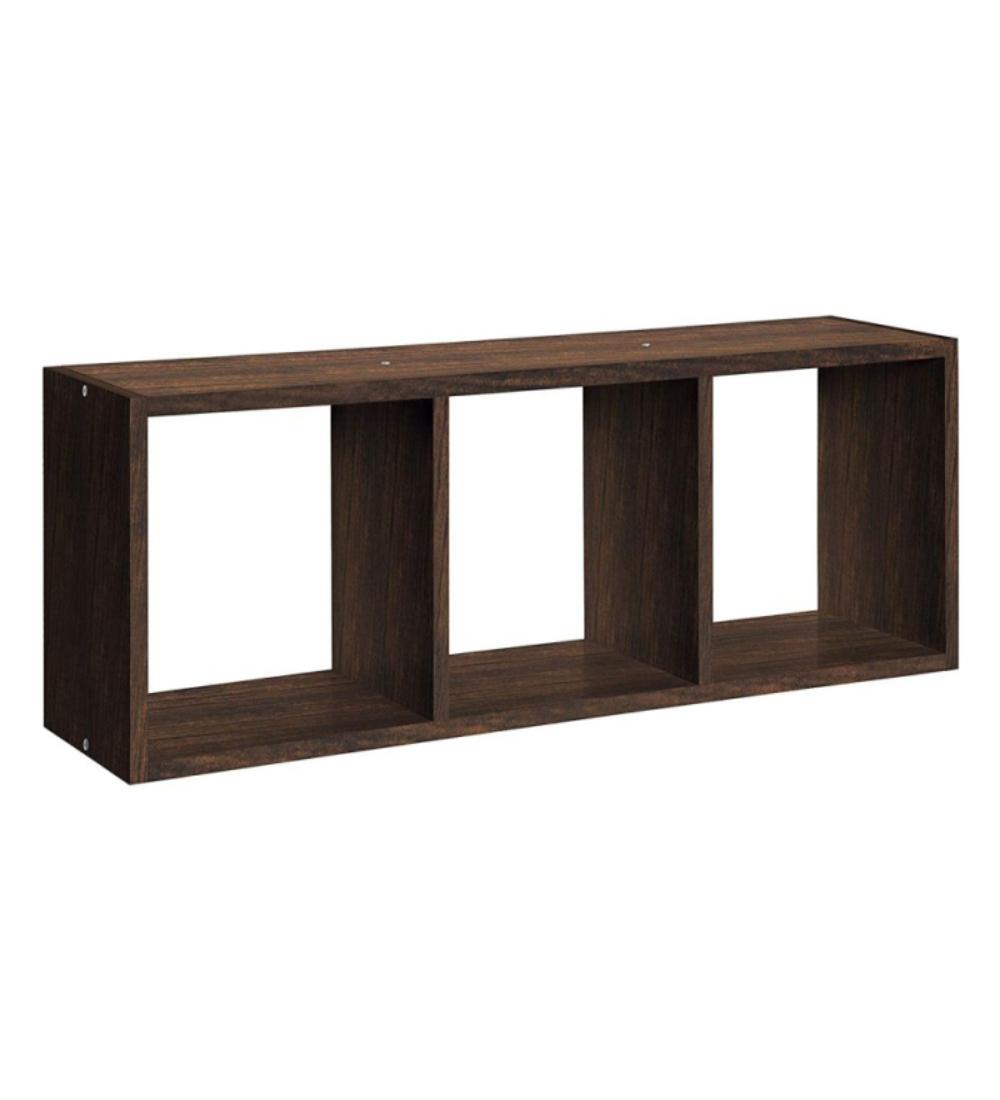 CUBO PRATK Triple 80x28x20cm TABACO